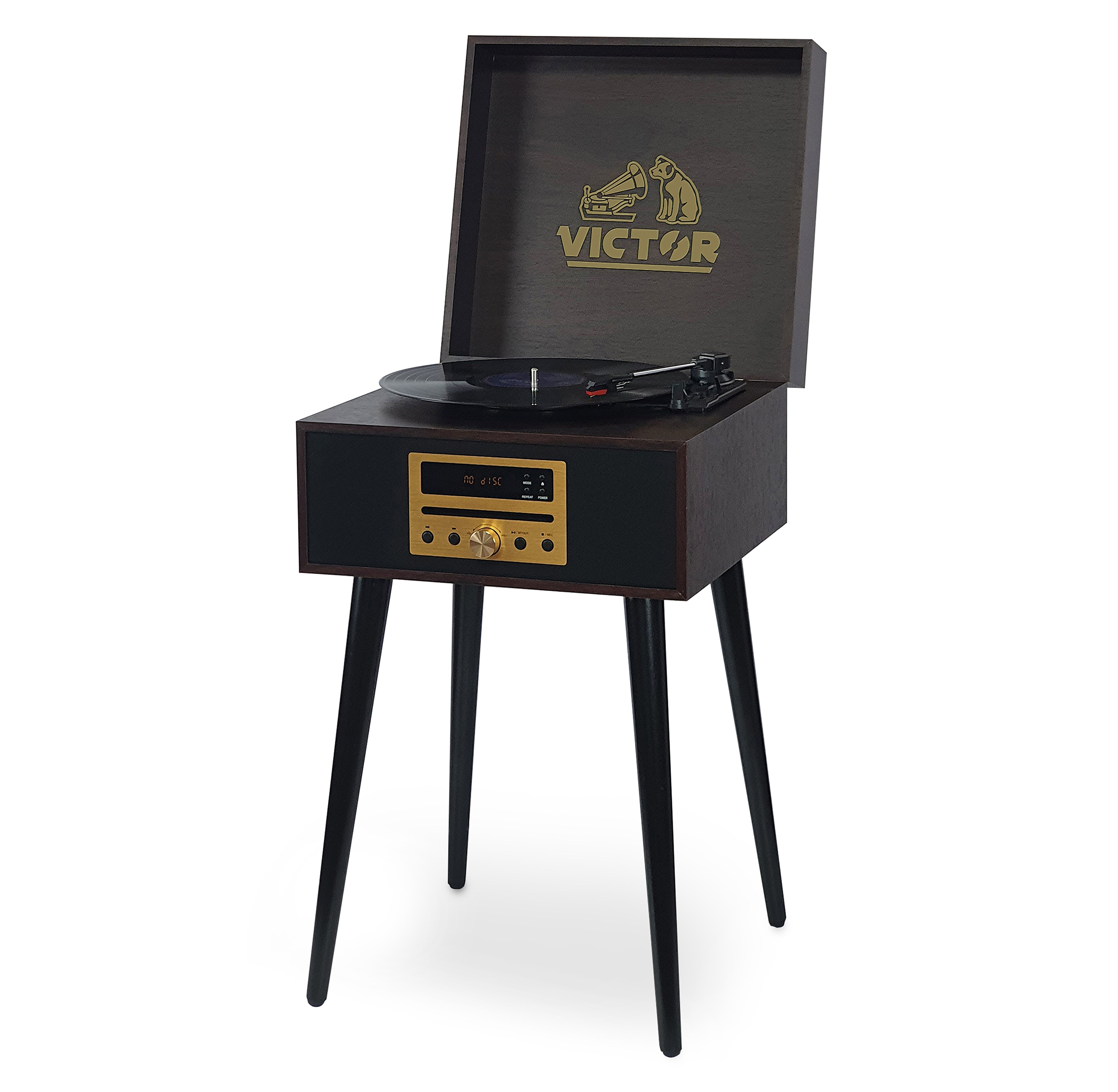 Newbury 8-in-1 Wood Music Center – victoraudio