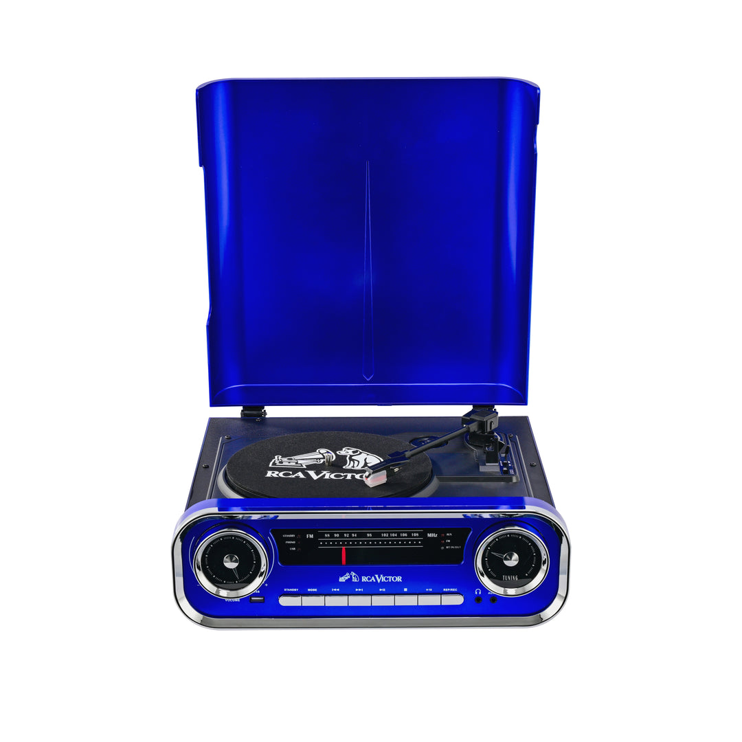 Woodward 7-in-1 Turntable Music Center with AudioStream™
