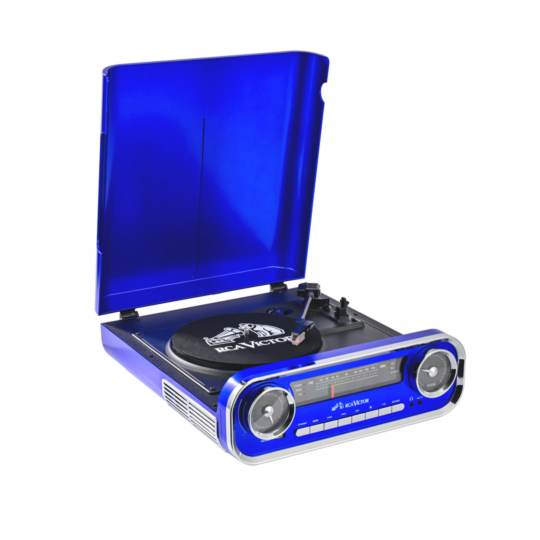 Woodward 7-in-1 Turntable Music Center with AudioStream™