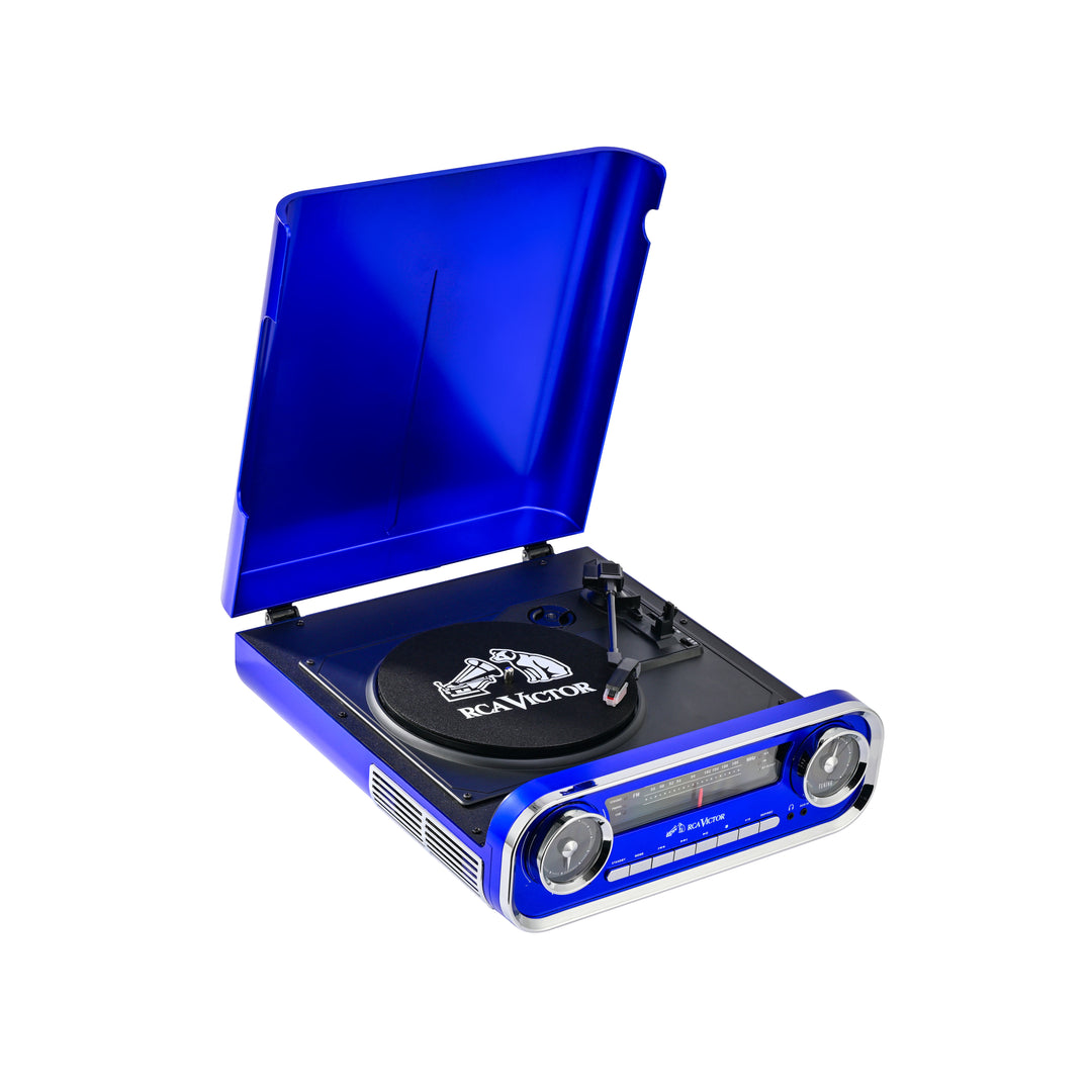 Woodward 7-in-1 Turntable Music Center with AudioStream™