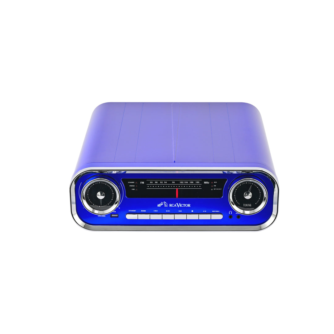 Woodward 7-in-1 Turntable Music Center with AudioStream™