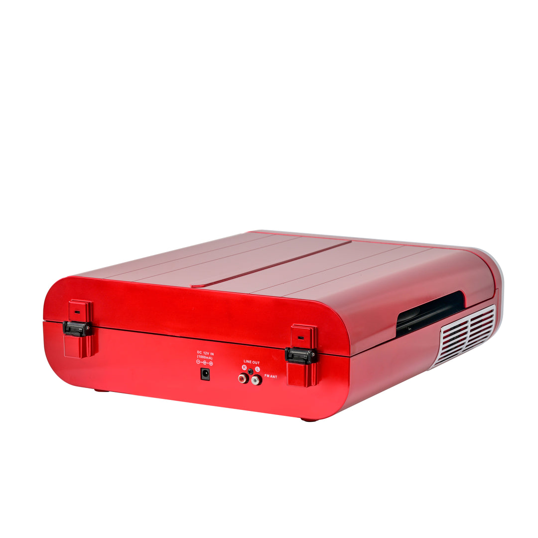 Woodward 7-in-1 Turntable Music Center with AudioStream™