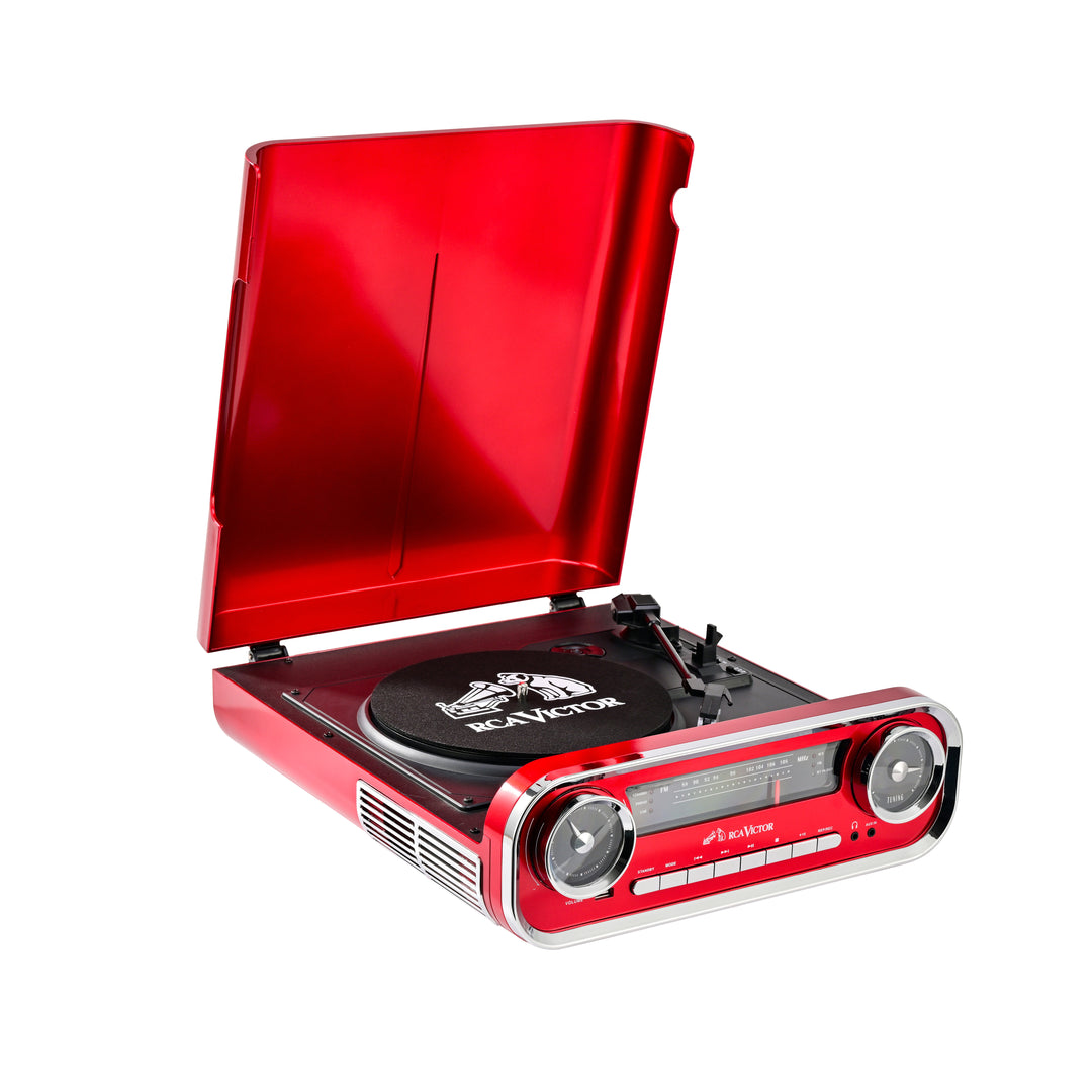 Woodward 7-in-1 Turntable Music Center with AudioStream™