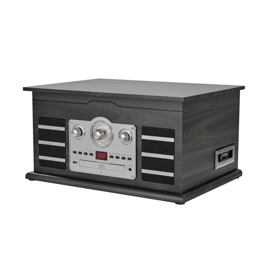 Roxbury 8-in-1 Turntable Music Center with AudioStream™
