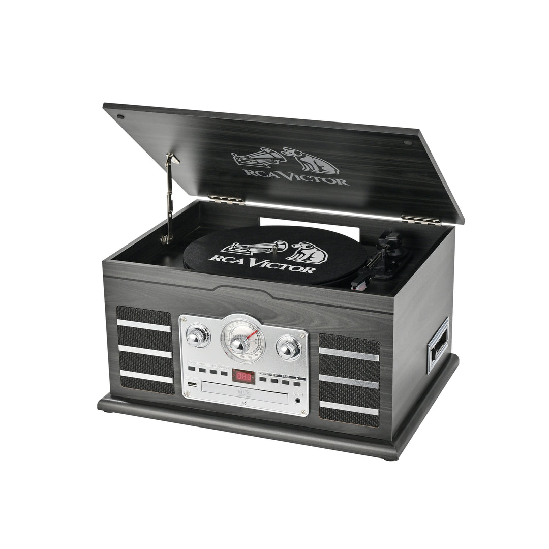 Roxbury 8-in-1 Turntable Music Center with AudioStream™