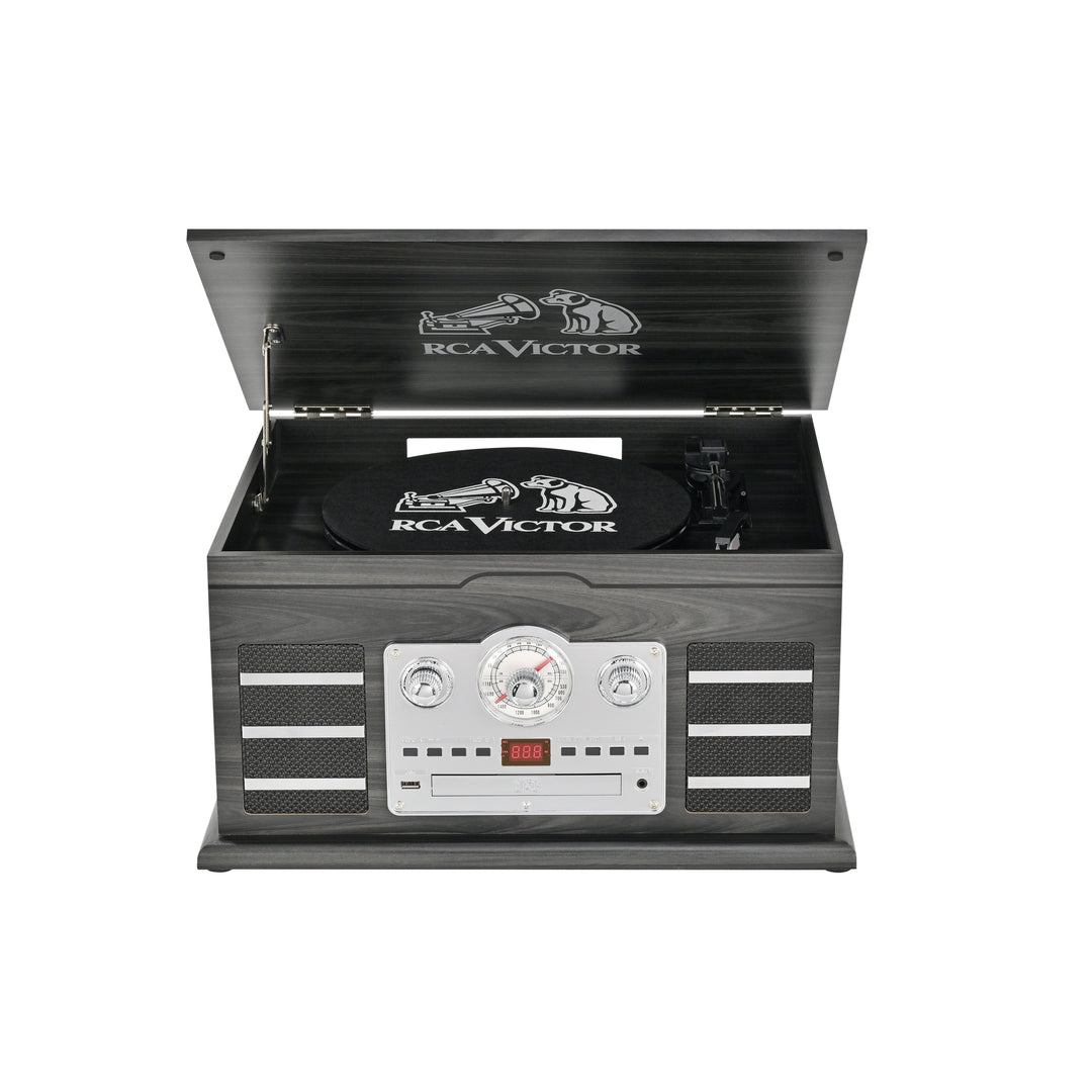 Roxbury 8-in-1 Turntable Music Center with AudioStream™