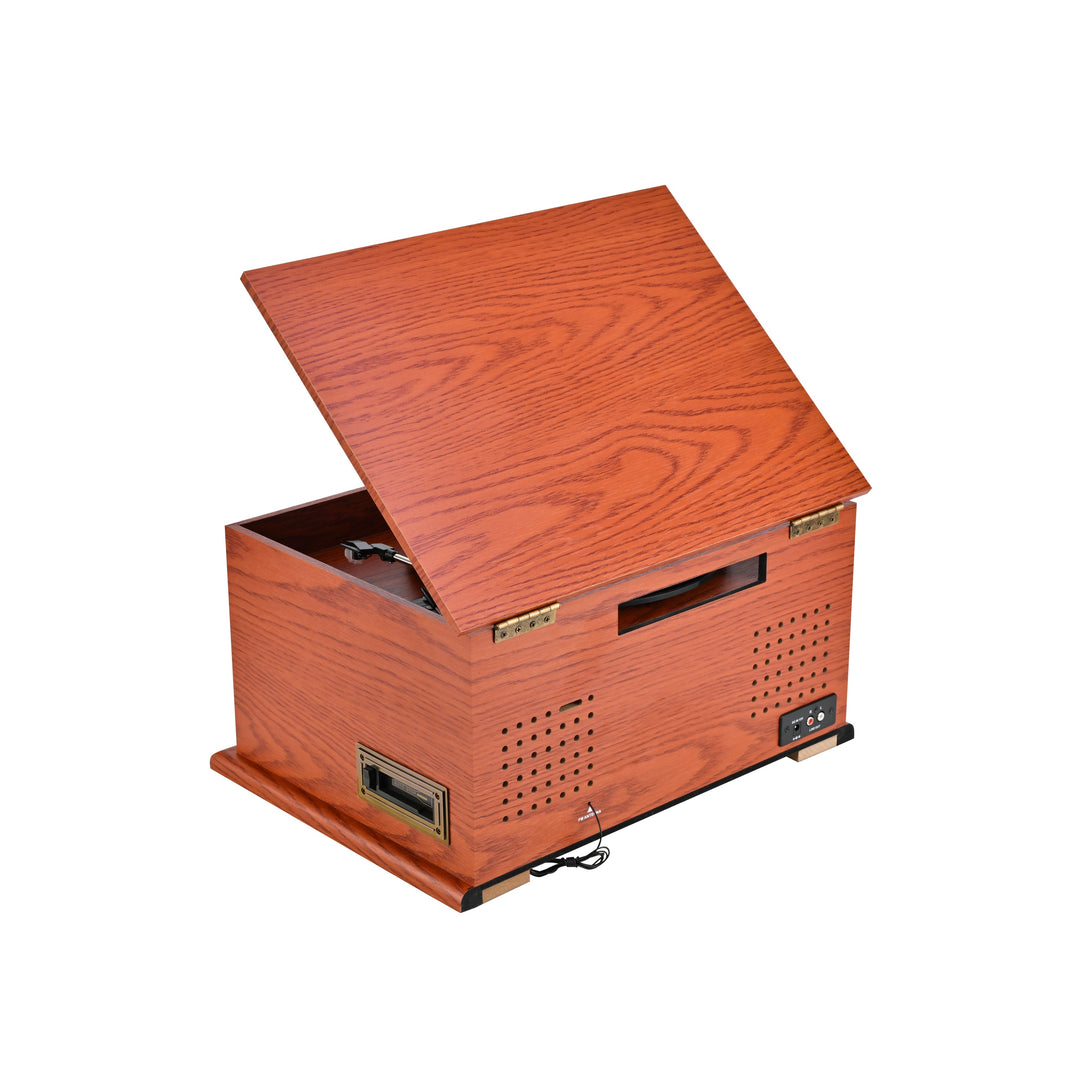 Roxbury 8-in-1 Turntable Music Center with AudioStream™
