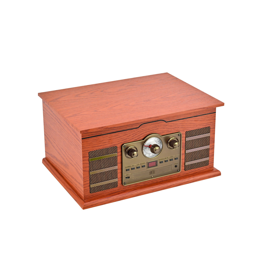 Roxbury 8-in-1 Turntable Music Center with AudioStream™