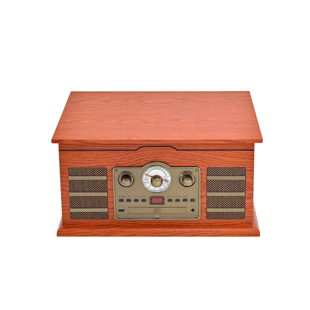 Roxbury 8-in-1 Turntable Music Center with AudioStream™