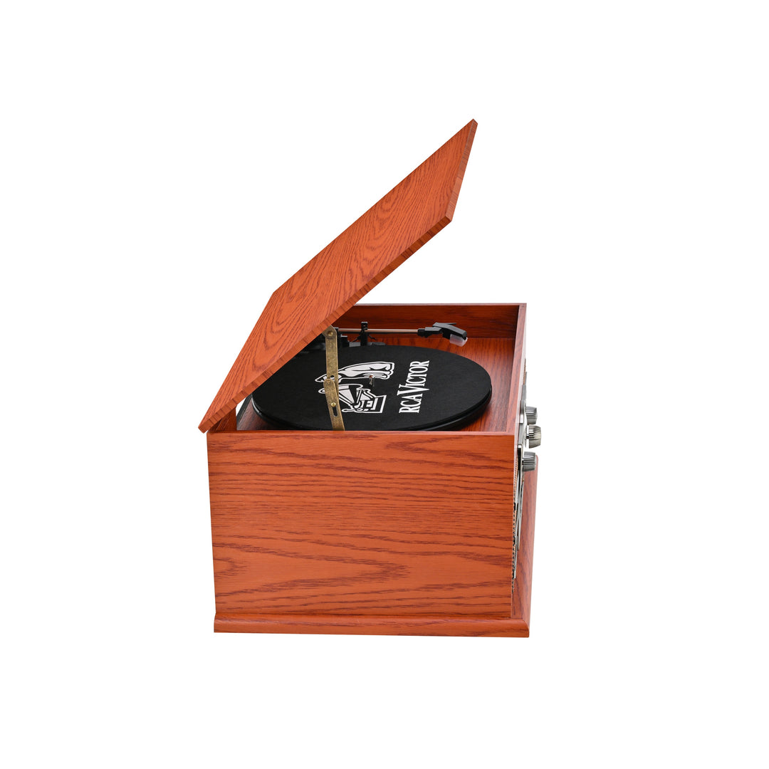 Roxbury 8-in-1 Turntable Music Center with AudioStream™