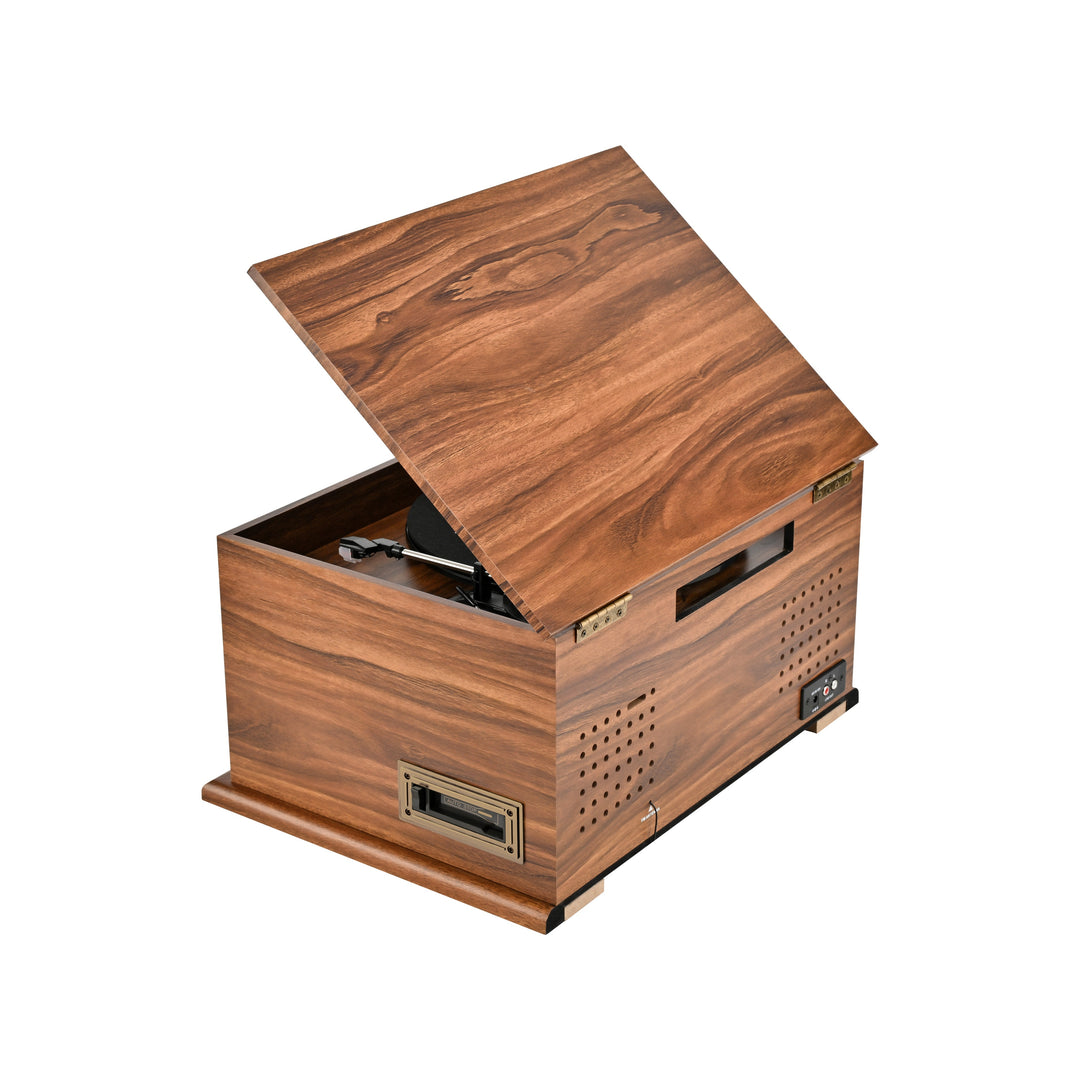 Roxbury 8-in-1 Turntable Music Center with AudioStream™