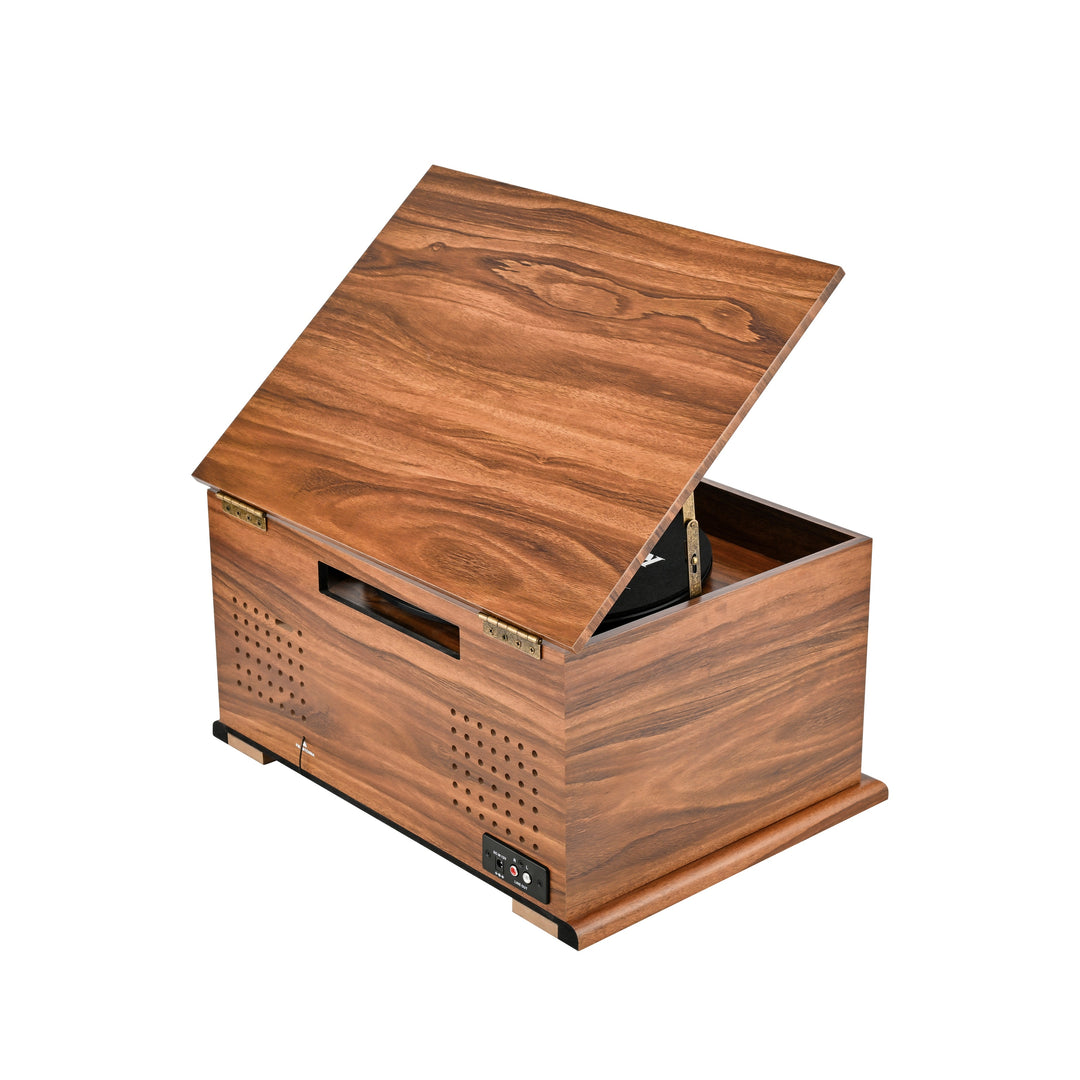 Roxbury 8-in-1 Turntable Music Center with AudioStream™