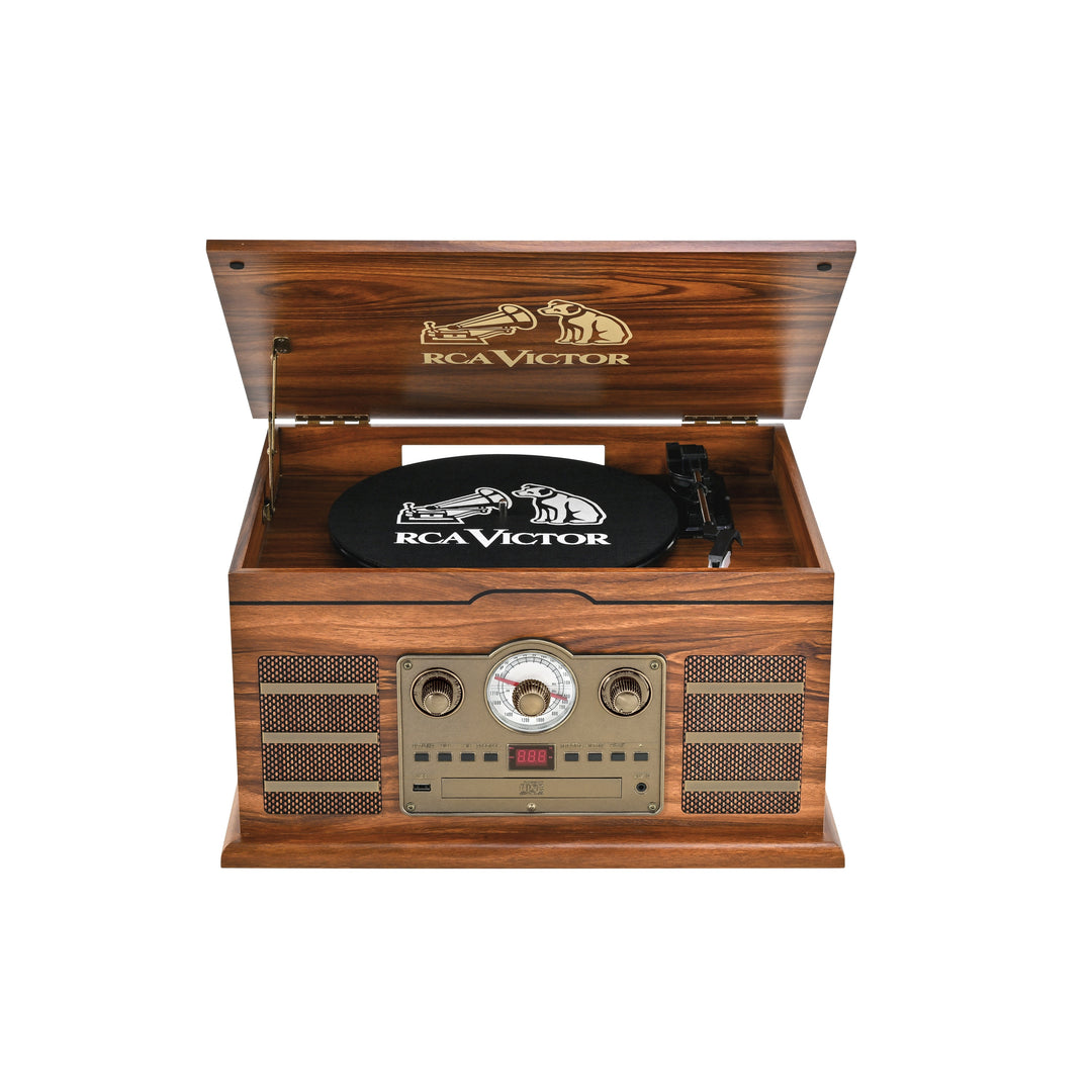 Roxbury 8-in-1 Turntable Music Center with AudioStream™