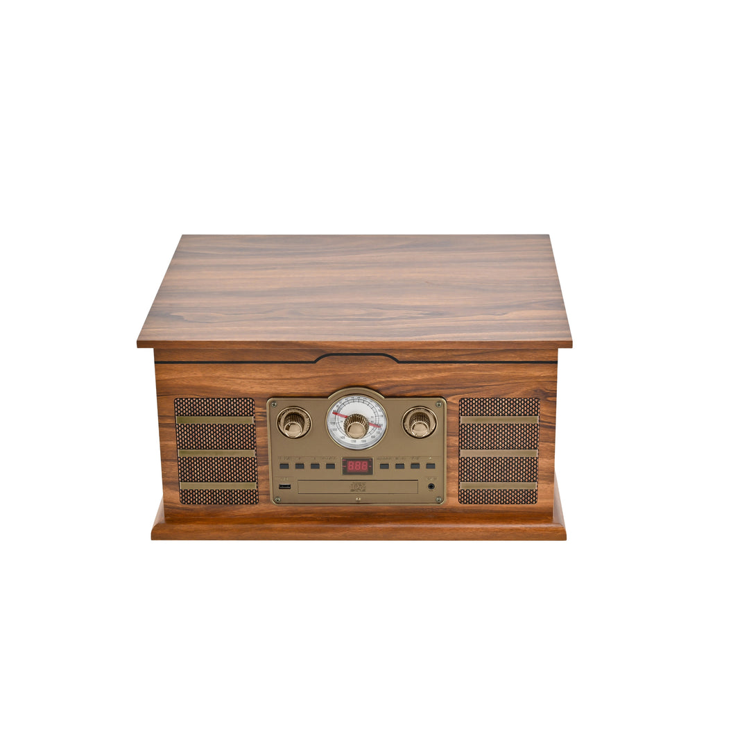 Roxbury 8-in-1 Turntable Music Center with AudioStream™