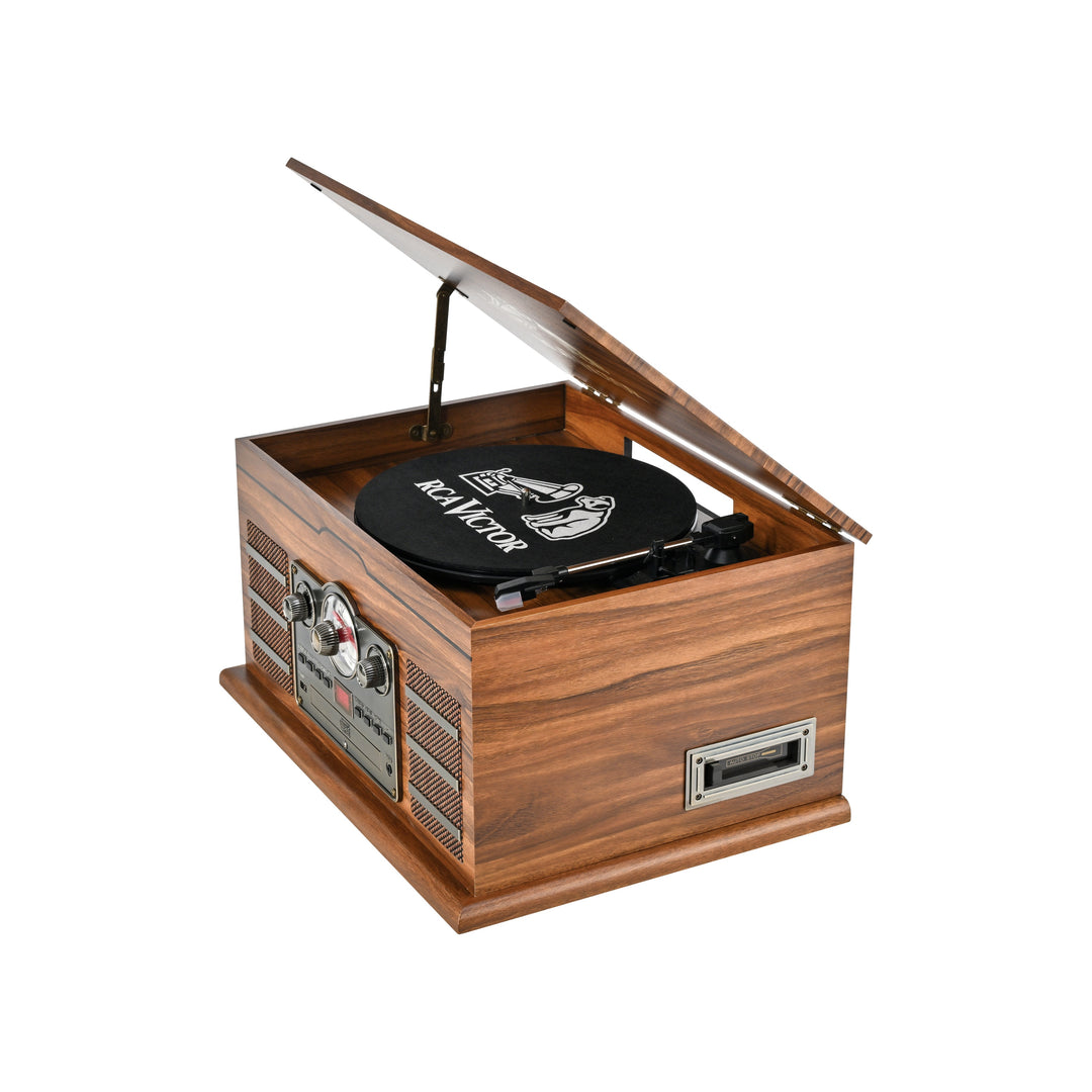 Roxbury 8-in-1 Turntable Music Center with AudioStream™