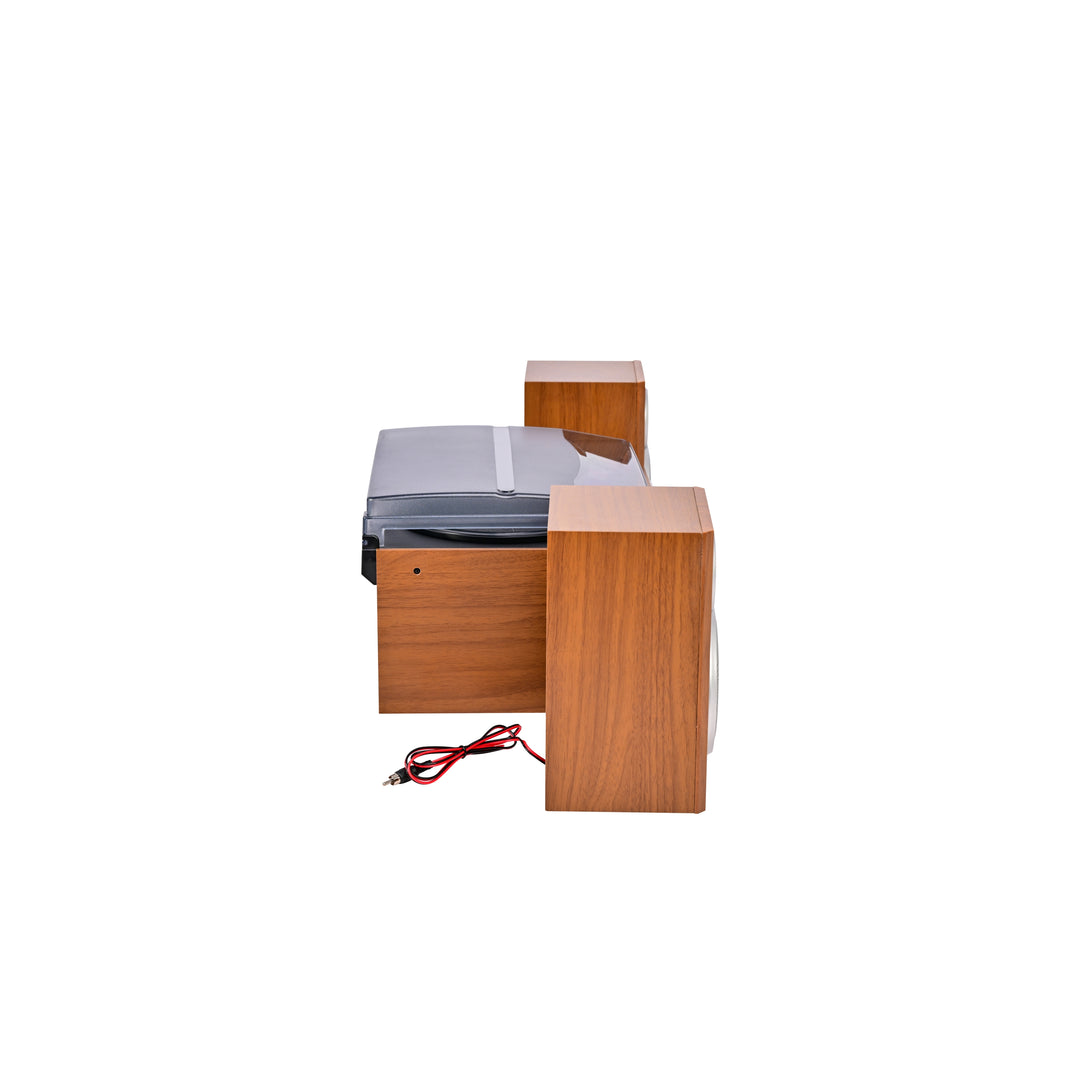 Wells 8-in-One Turntable Music Center with AudioStream™