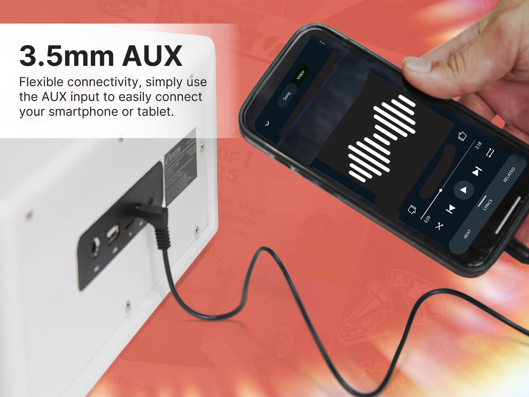 Speaker with Bluetooth<sup>®</sup>