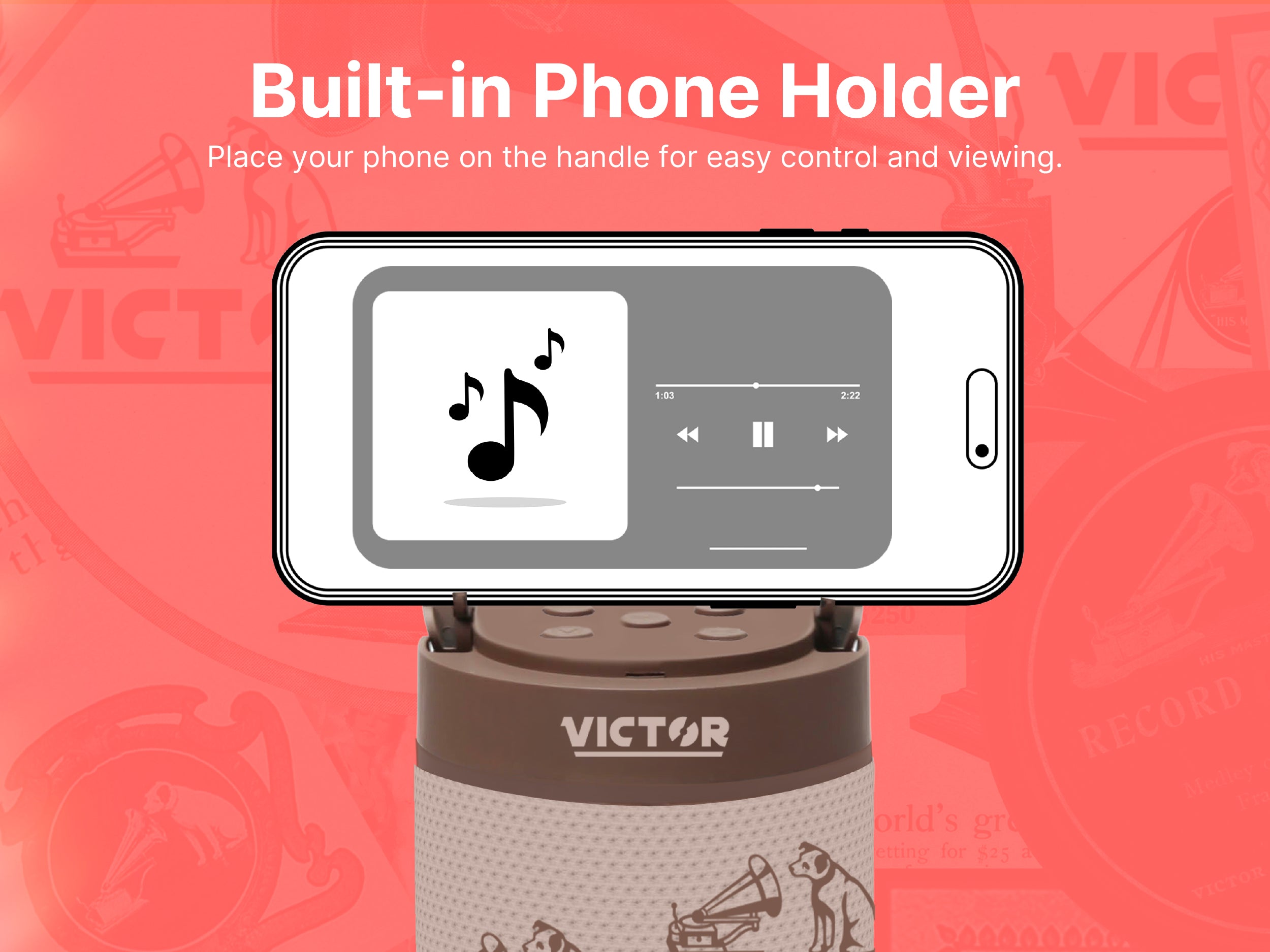 Bluetooth® Speaker Bonus Pack Includes Exclusive Metal Retro Lunch