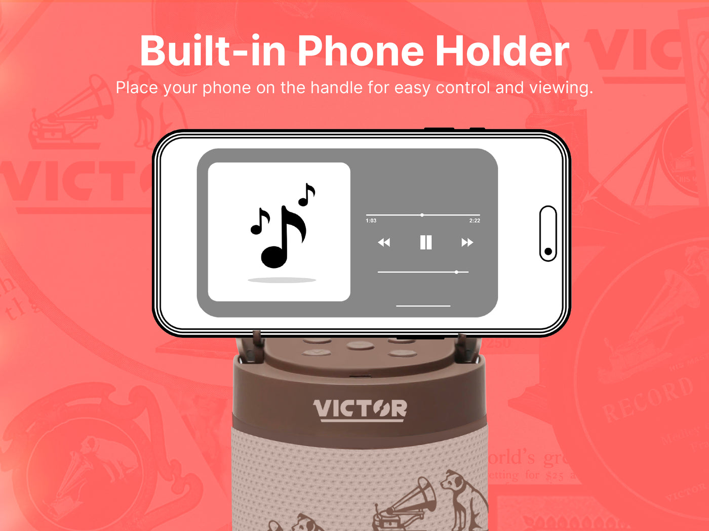 Bluetooth<sup>®</sup> Speaker Bonus Pack Includes Exclusive Metal Retro Lunch Box