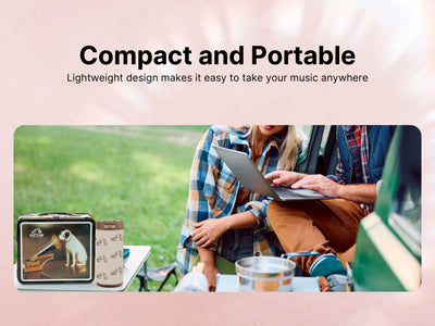 Bluetooth<sup>®</sup> Speaker Bonus Pack Includes Exclusive Metal Retro Lunch Box