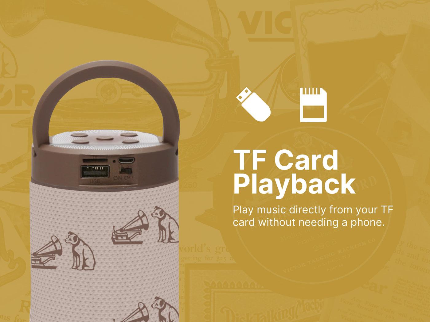 Bluetooth<sup>®</sup> Speaker Bonus Pack Includes Exclusive Metal Retro Lunch Box
