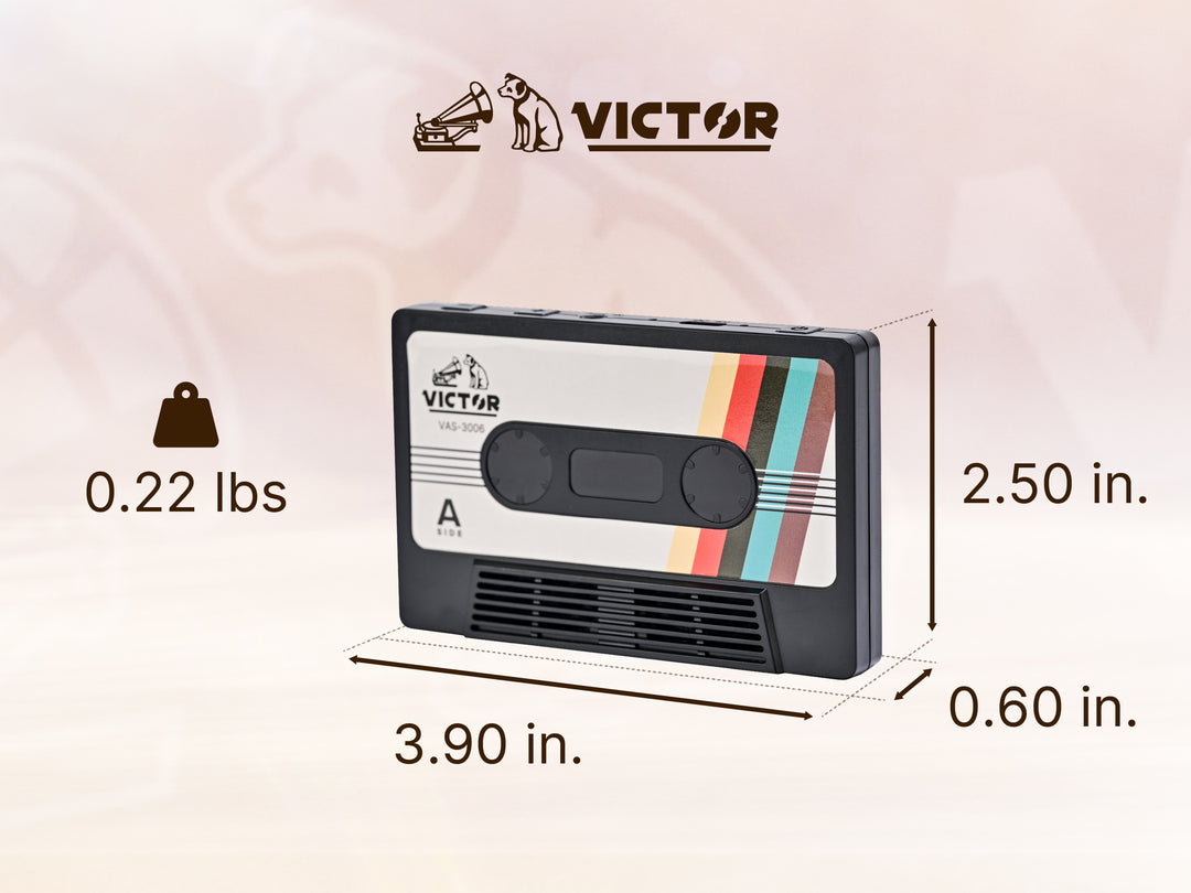 Cassette Bluetooth® Speaker, 2-Pack