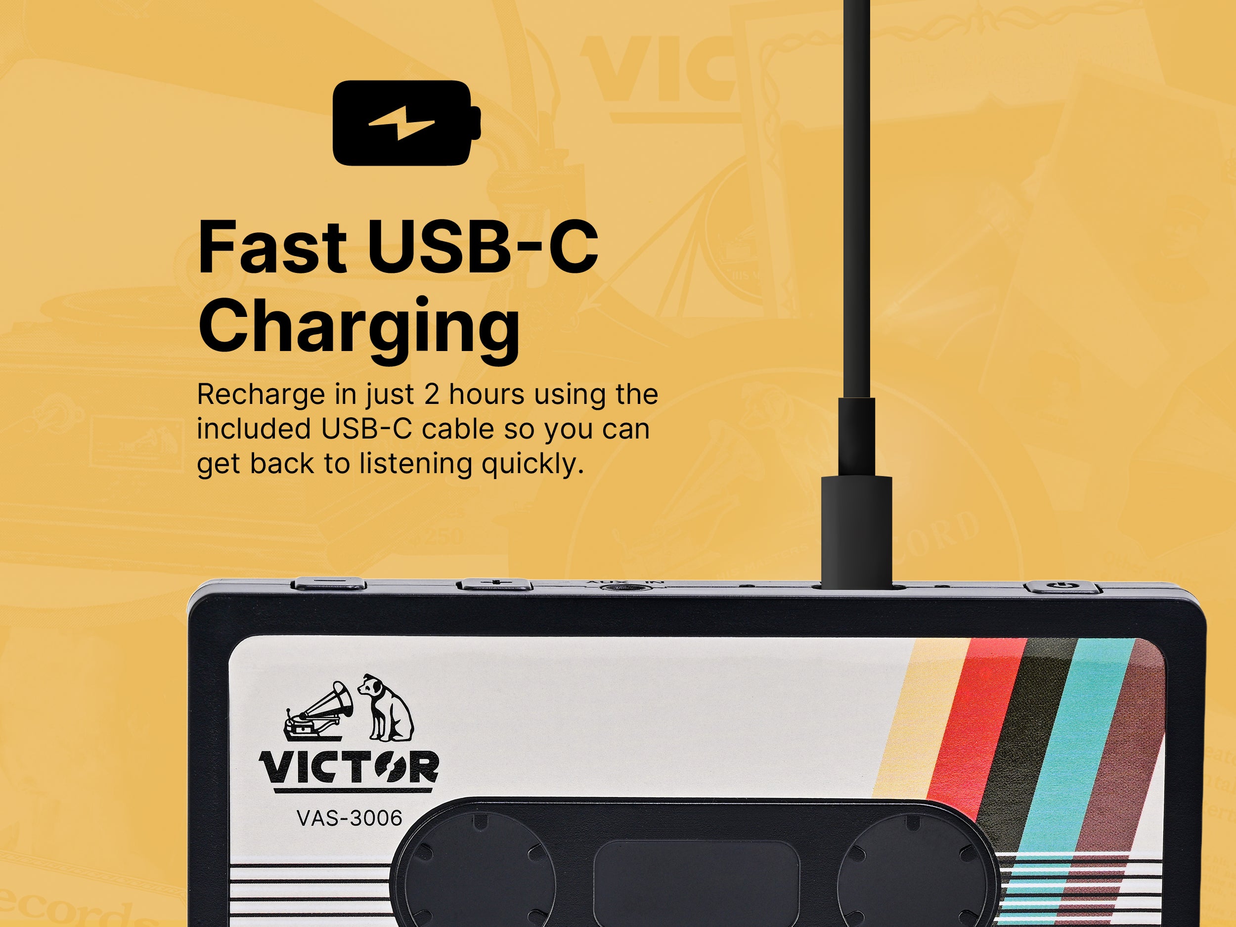 Cassette Bluetooth® Speaker – victoraudio