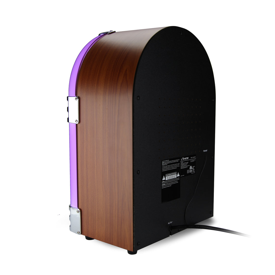 WILSHIRE 

Desktop Bluetooth® Jukebox with Multicolor LED Lighting