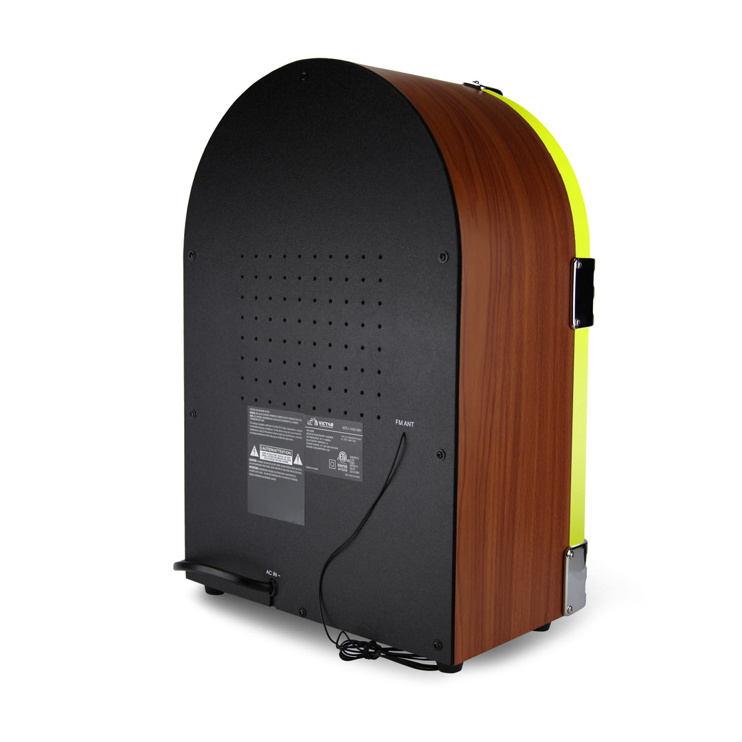 WILSHIRE 

Desktop Bluetooth® Jukebox with Multicolor LED Lighting