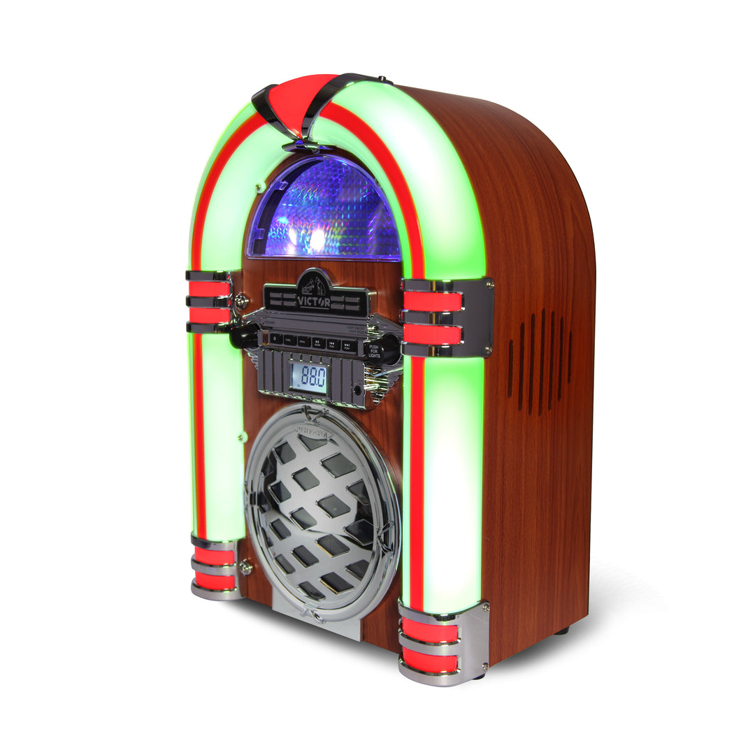 BROADWAY

Desktop Bluetooth® Jukebox with Multicolor LED Lighting