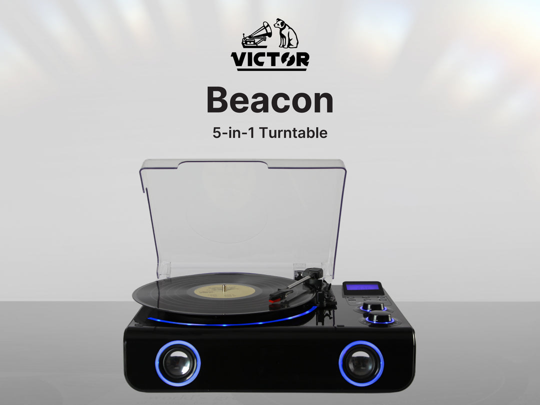 Beacon 5-in-1 Turntable System – victoraudio