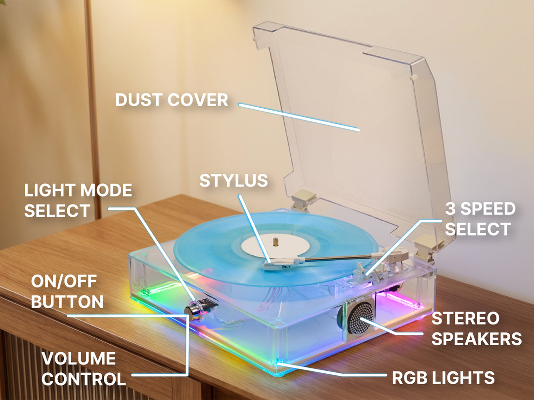Mystic All-in-One Turntable with AudioStream™