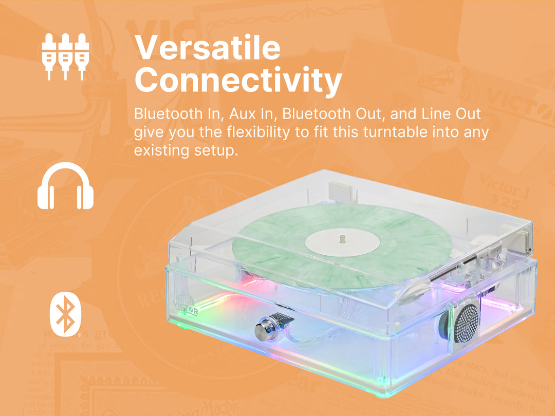 Mystic All-in-One Turntable with AudioStream™