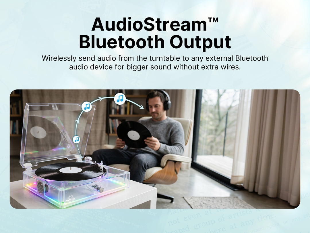 Mystic All-in-One Turntable with AudioStream™