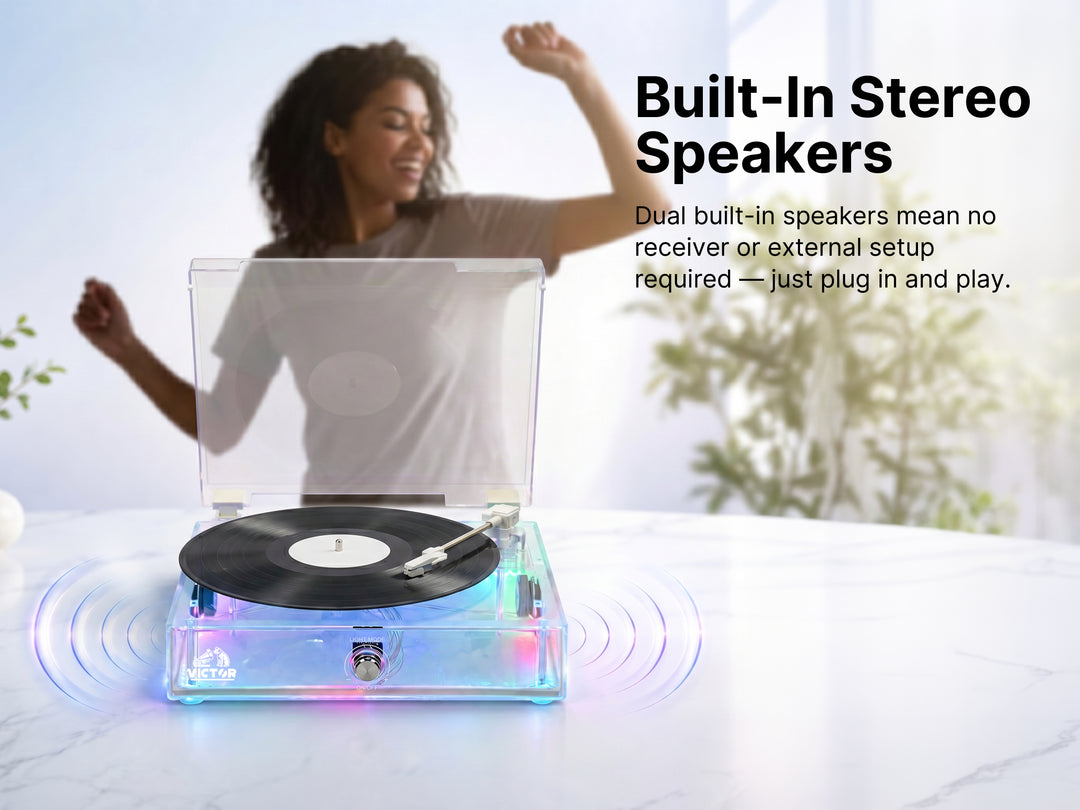 Mystic All-in-One Turntable with AudioStream™
