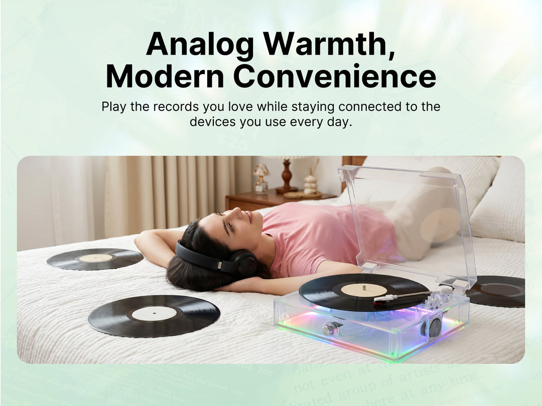 Mystic All-in-One Turntable with AudioStream™