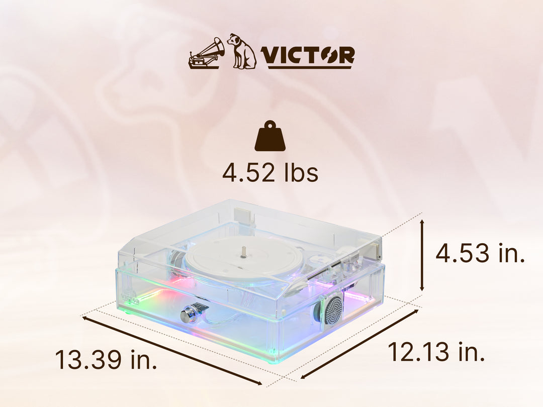 Mystic All-in-One Turntable with AudioStream™
