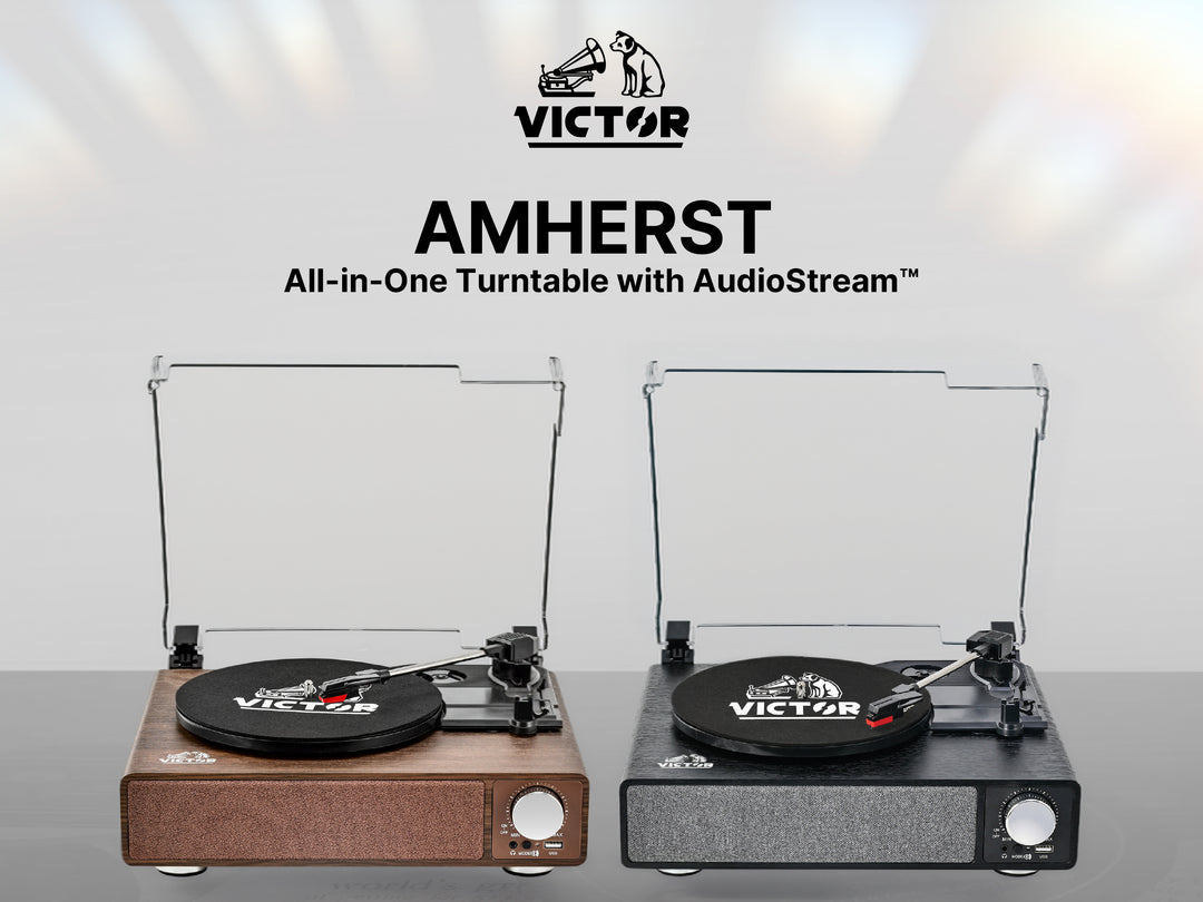Amherst All-in-One Turntable with AudioStream™