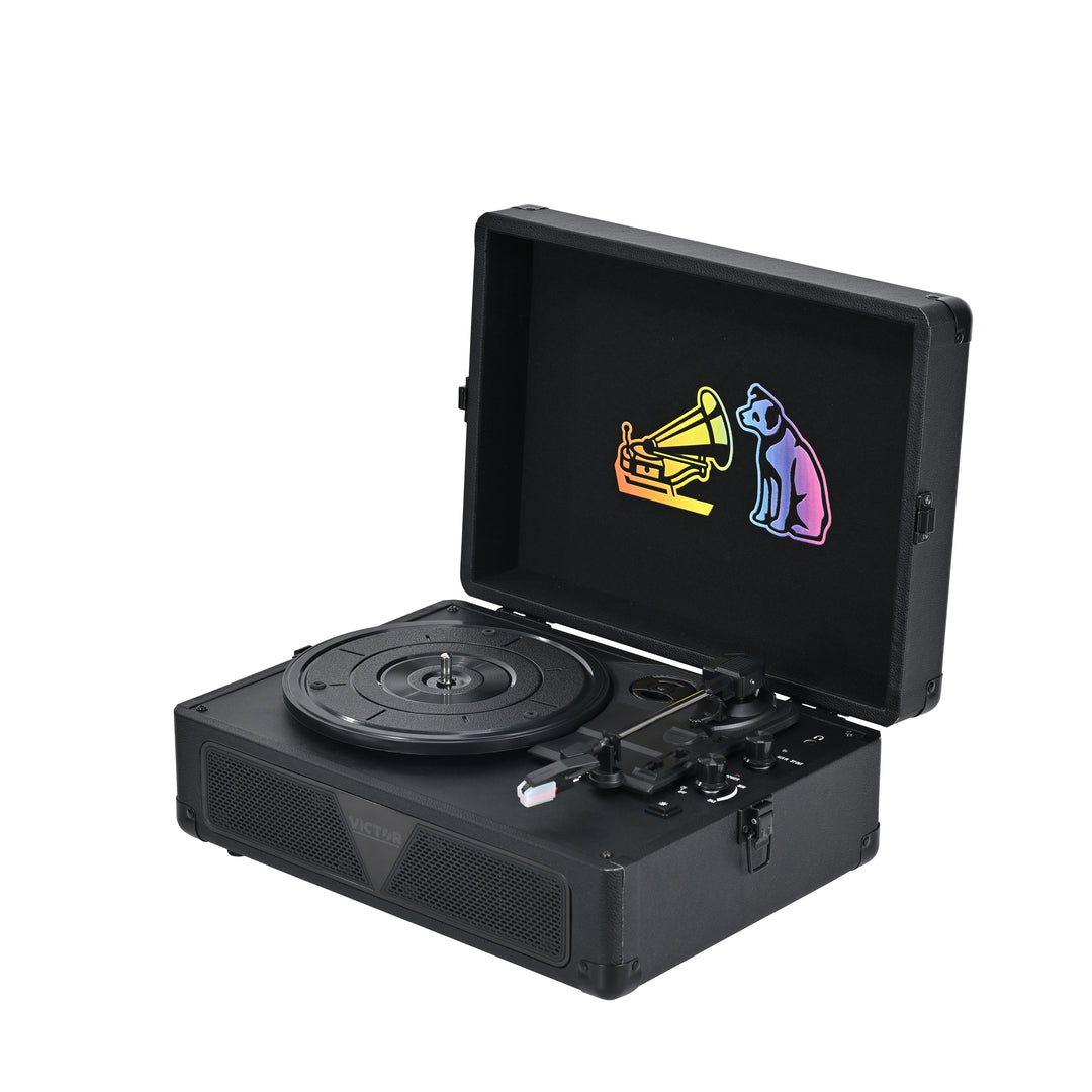 Metro Vibe Turntable with AudioStream™ & RGB Lighting
