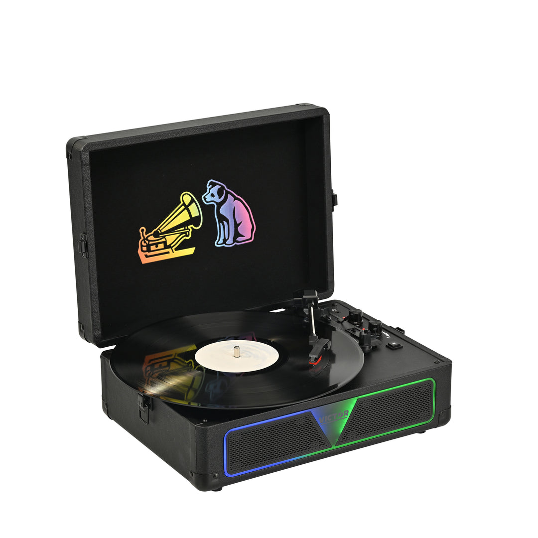 Metro Vibe Turntable with AudioStream™ & RGB Lighting