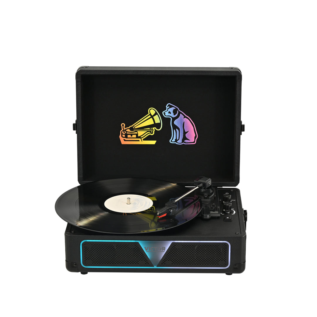 Metro Vibe Turntable with AudioStream™ & RGB Lighting
