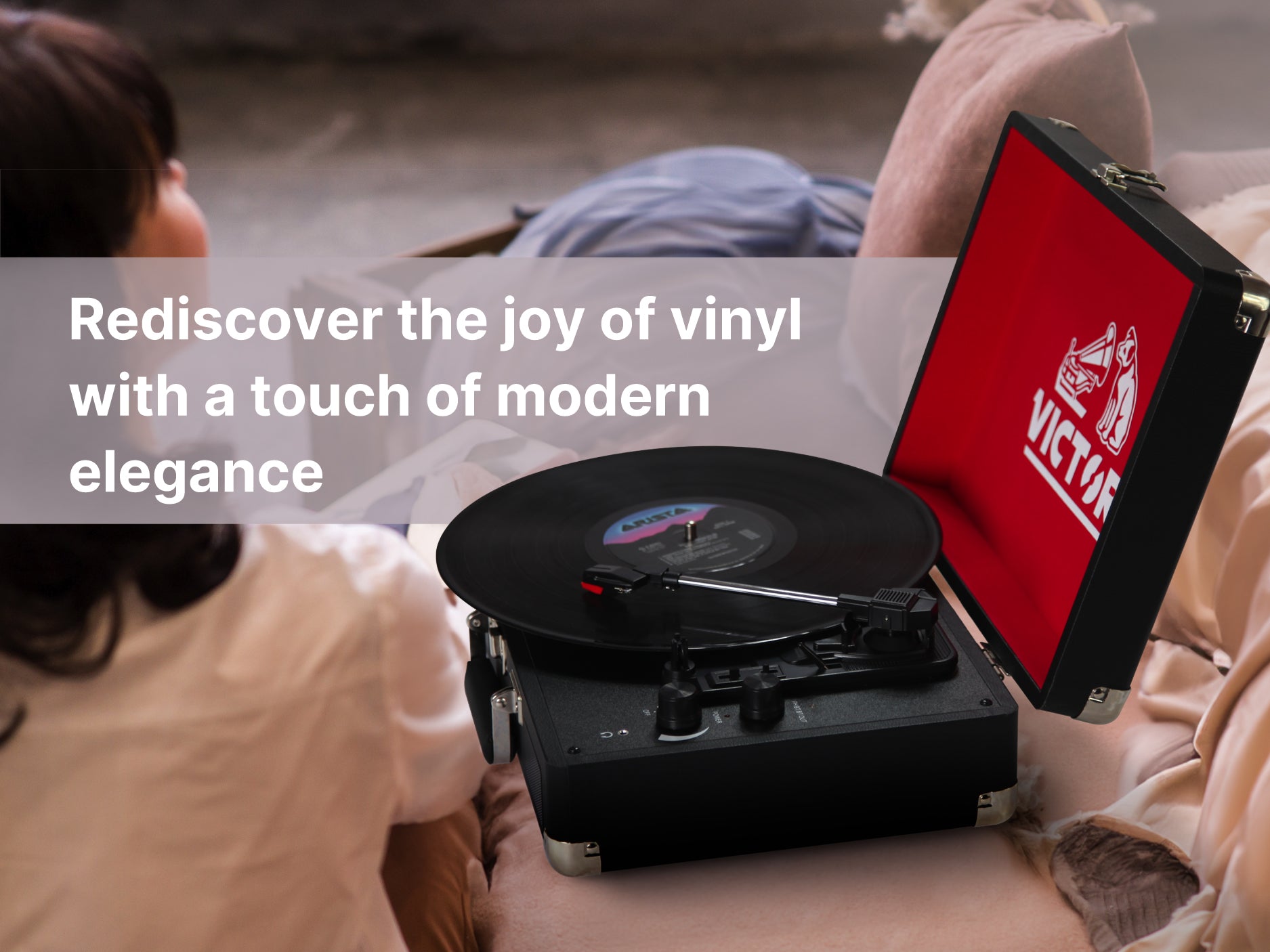 Metro Dual Bluetooth® Suitcase Turntable – victoraudio