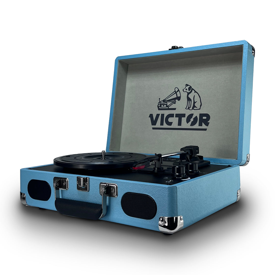 Metro Plus
Portable Dual Bluetooth® Suitcase Turntable