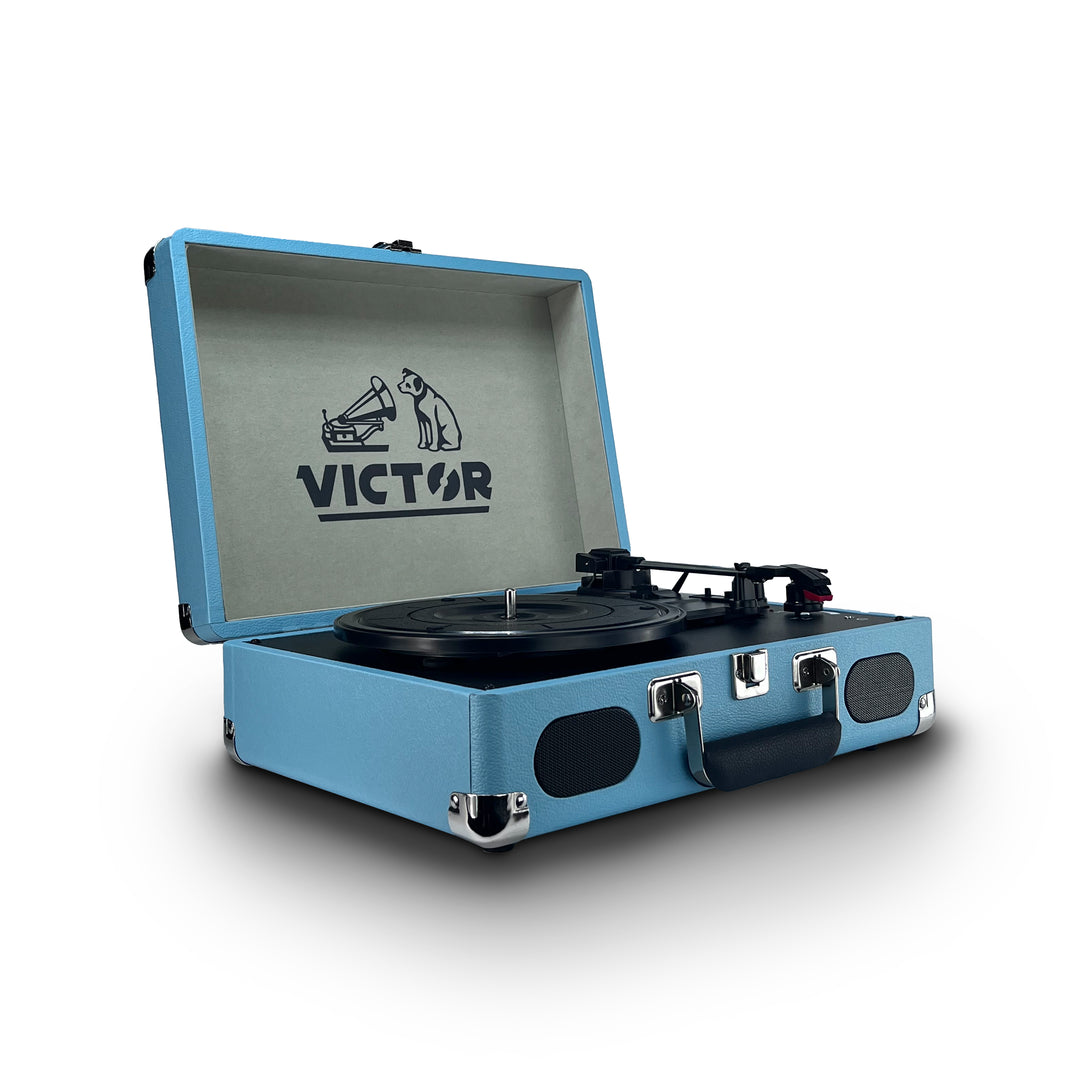Metro Plus
Portable Dual Bluetooth® Suitcase Turntable