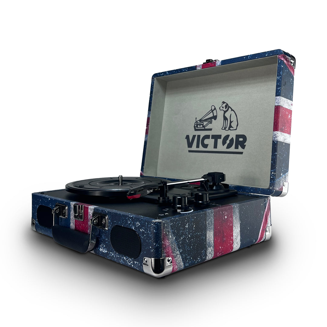 Metro Plus
Portable Dual Bluetooth® Suitcase Turntable