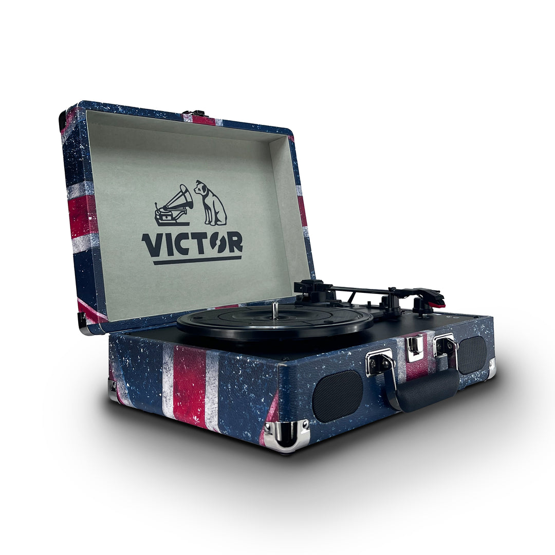Metro Plus
Portable Dual Bluetooth® Suitcase Turntable