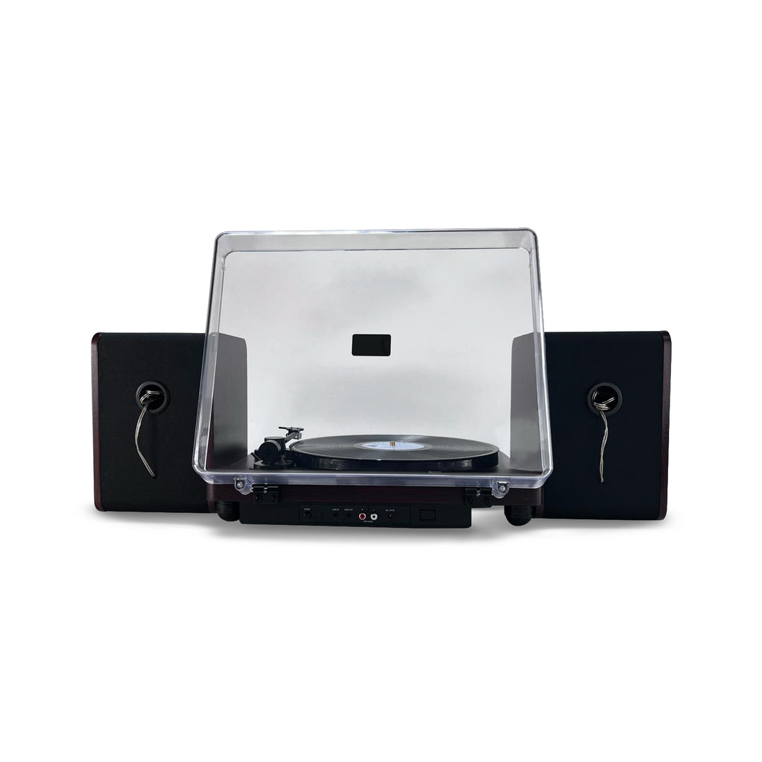 Lincoln Record Player with Stereo Speakers – victoraudio