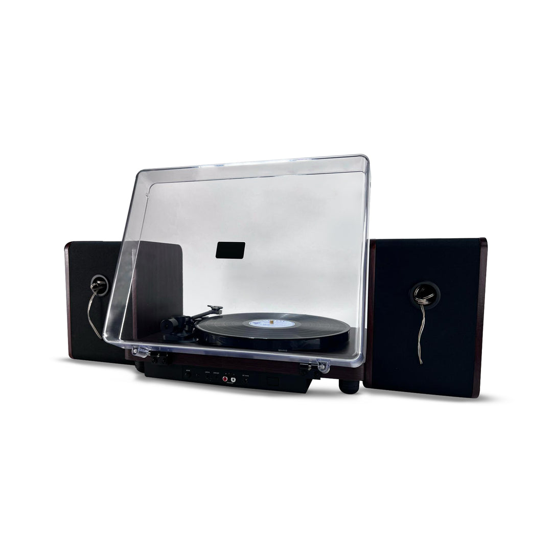 Lincoln 
Record Player with Stereo Speakers