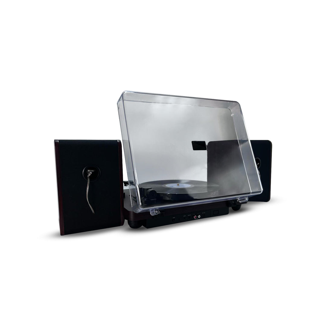 Lincoln 
Record Player with Stereo Speakers