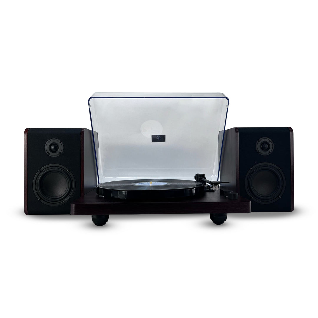 Lincoln 
Record Player with Stereo Speakers
